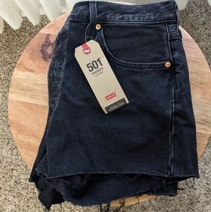 NWT Levis 501 original waterless denim shorts